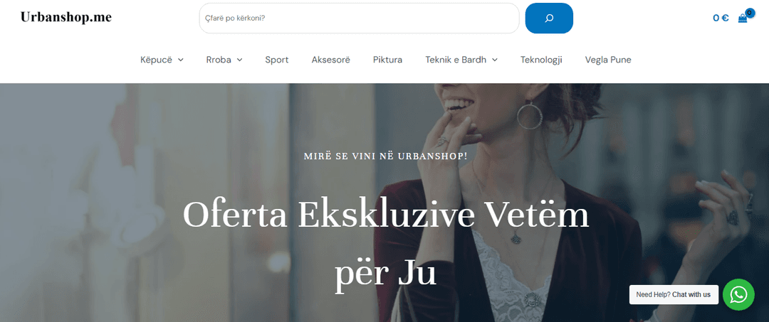 Ecommerce shop